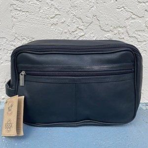 Leather Travel Shave Kit